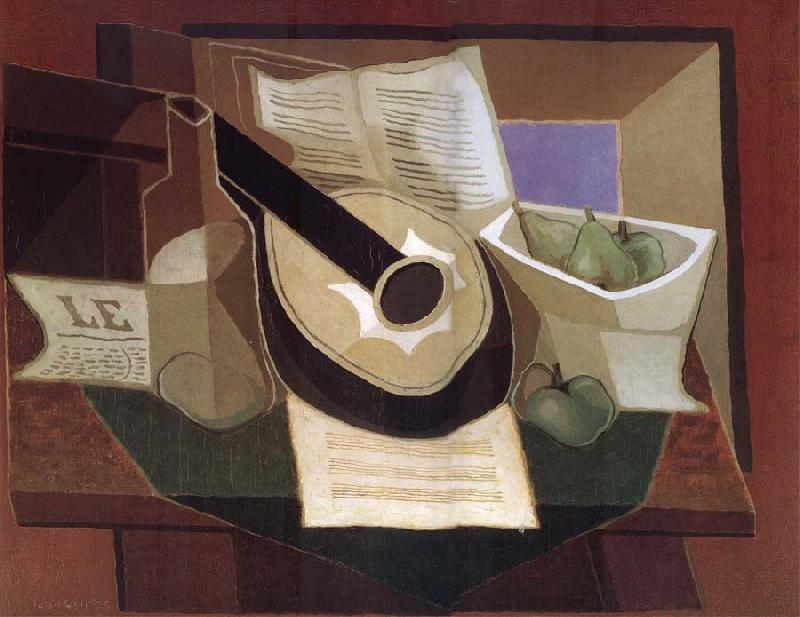 Juan Gris The still life having guitar